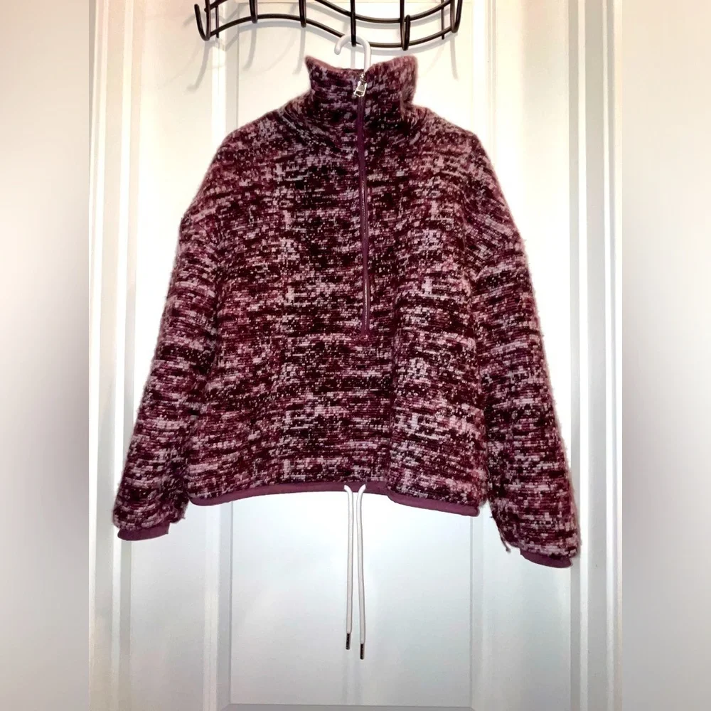 Varley Bailey Half Zip fleece wool pullover - Picture 3 of 7